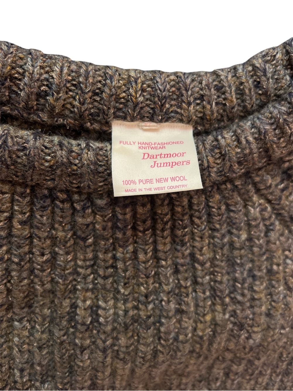 Vintage 100% Wool Dartmoor Jumpers Unisex Sweater